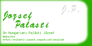 jozsef palasti business card